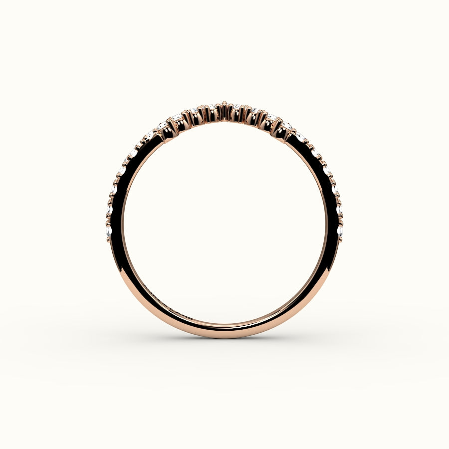 Marquise Crown Diamond Band