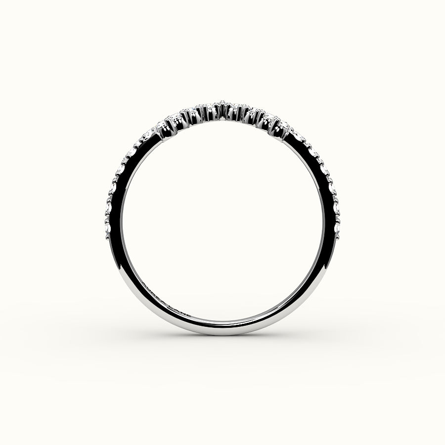 Marquise Crown Diamond Band