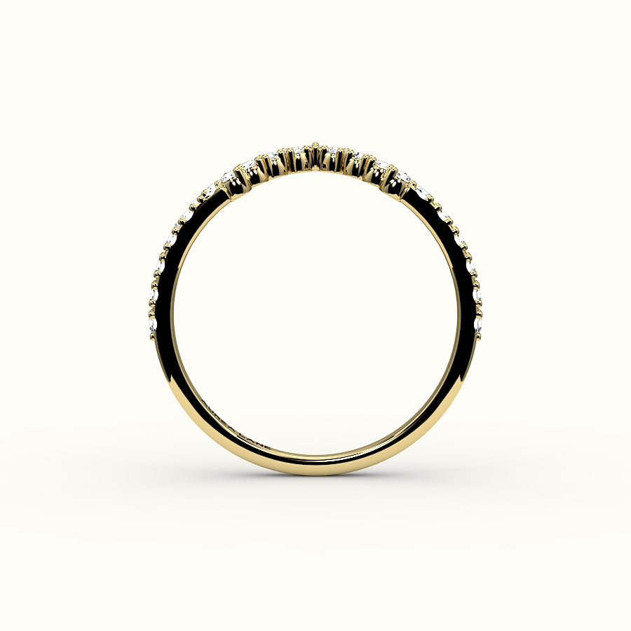 Marquise Crown Diamond Band