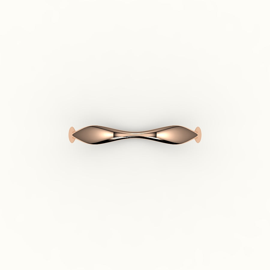 Organic Irregular Wavy Ring