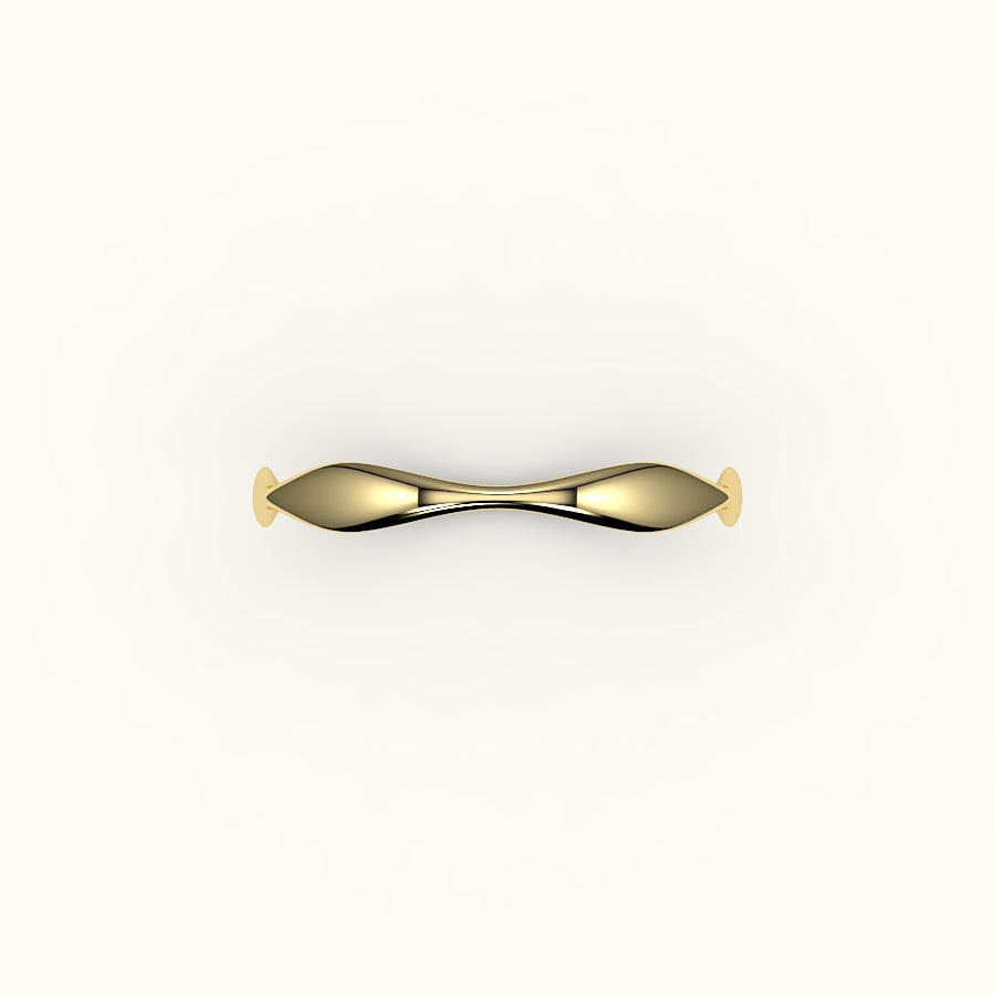 Organic Irregular Wavy Ring