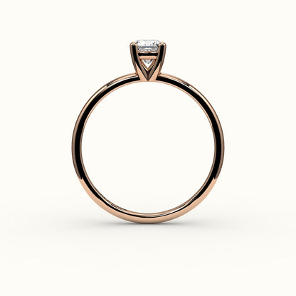 Classic Cushion Cut Solitaire Ring Setting
