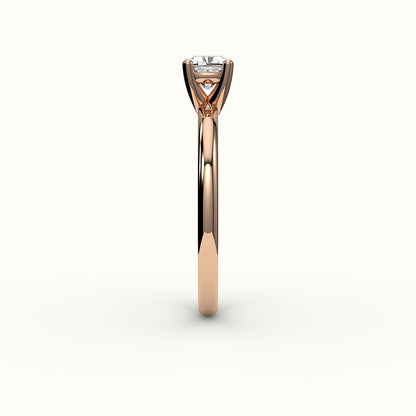 Classic Cushion Cut Solitaire Ring Setting