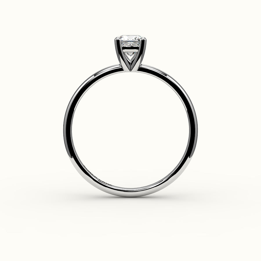 Classic Cushion Cut Solitaire Ring Setting