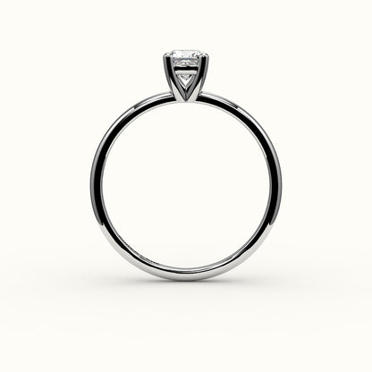 Classic Cushion Cut Solitaire Ring Setting