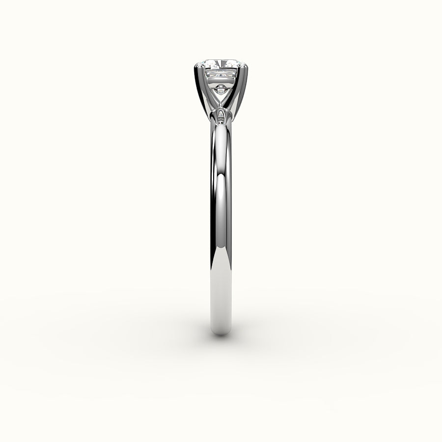 Classic Cushion Cut Solitaire Ring Setting