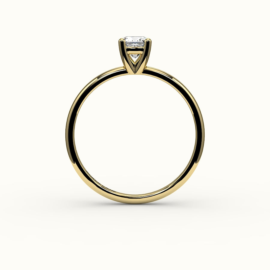 Classic Cushion Cut Solitaire Ring Setting