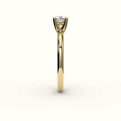 Classic Cushion Cut Solitaire Ring Setting