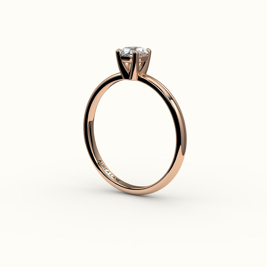 Classic Octagon Cut Solitaire Ring Setting