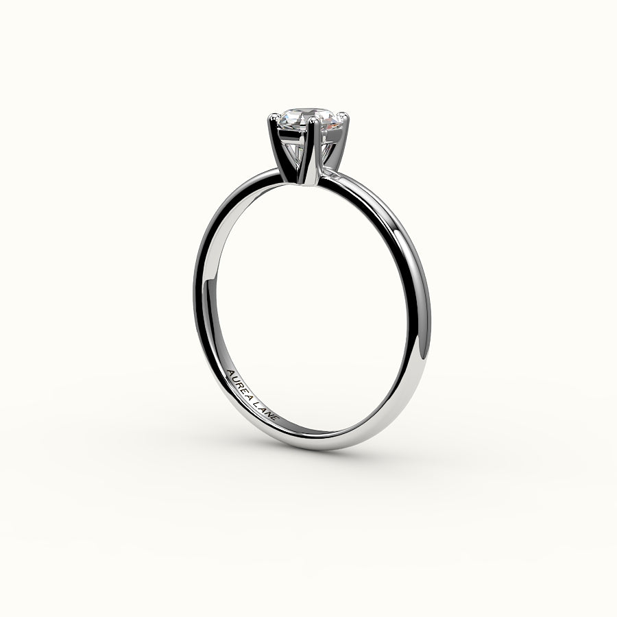 Classic Octagon Cut Solitaire Ring Setting