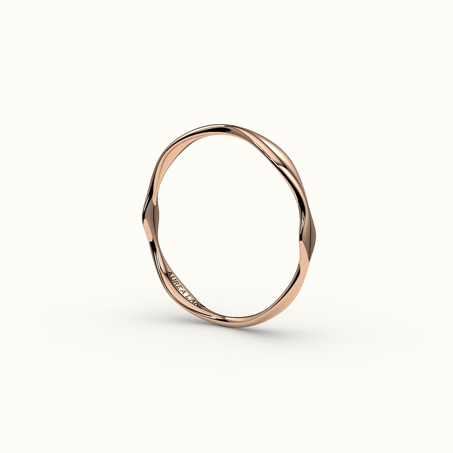 Organic Irregular Wavy Ring