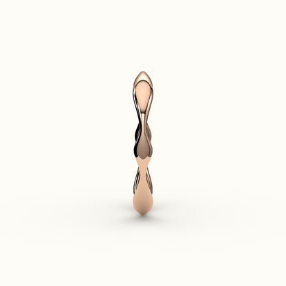 Organic Irregular Wavy Ring