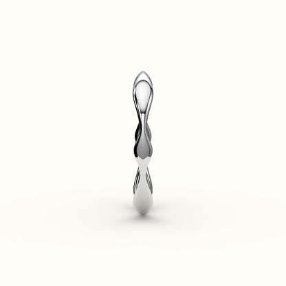 Organic Irregular Wavy Ring