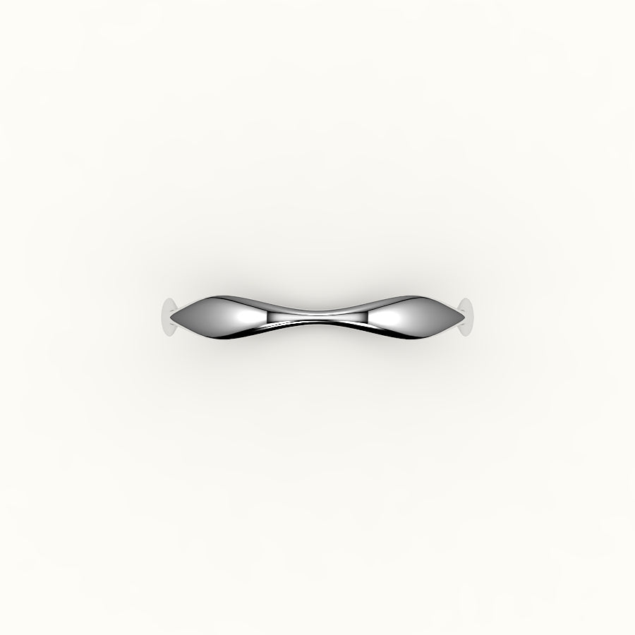 Organic Irregular Wavy Ring