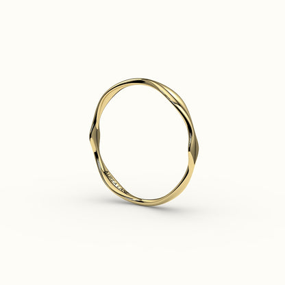 Organic Irregular Wavy Ring