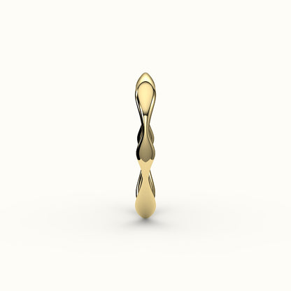 Organic Irregular Wavy Ring