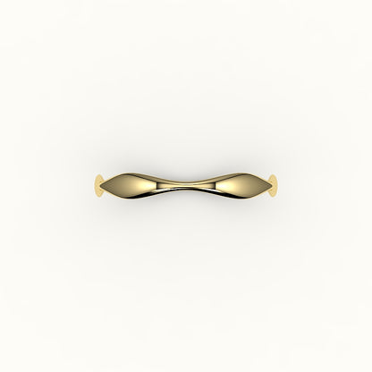 Organic Irregular Wavy Ring